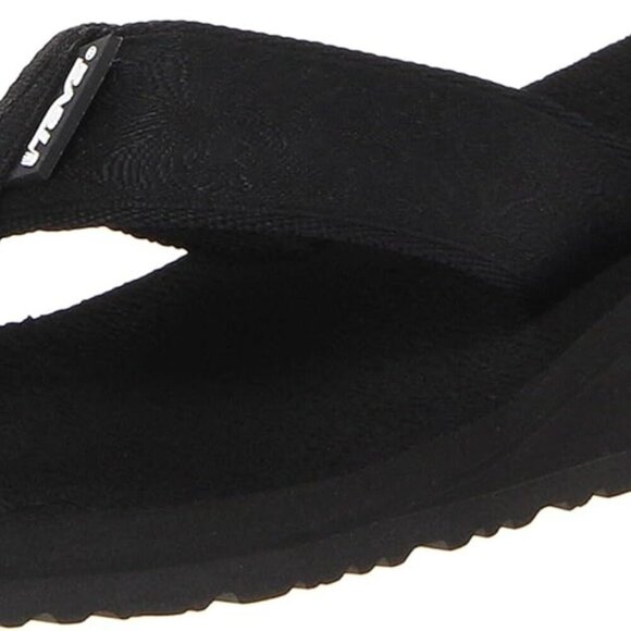 Women's Wedge Flip-Flops Ethylene Vinyl Acetate Rubber Soles Size 7 Comfortable - Picture 1 of 3